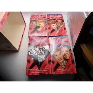 I Love Lucy VHS Box Set The Funny World‎ of Lucy Lost Episodes 4 Tape Collection